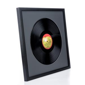 Dřevěný rám Top Cube na gramofonové desky