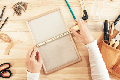 Správná velikost rámečku